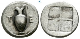 Macedon. Terone circa 424-422 BC. Tetrobol AR