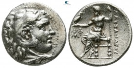 Kings of Thrace. Ephesos. Macedonian. Lysimachos 305-281 BC. In the name and types of Alexander III of Macedon. Struck circa 295/4-289/8 BC. Drachm AR