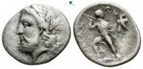 Thessaly. Ainianes circa 350-340 BC. Hemidrachm AR
