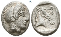 Thessaly. Pharsalos 450-420 BC. Hemidrachm AR