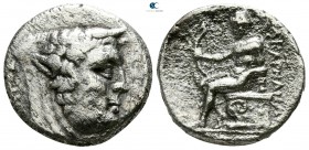 Akarnania. Federal Coinage (Akarnanian Confederacy). Leukas mint. ΛΥΚΟΥΡΓΟΣ (Lykourgos), magistrate circa 250-200 BC. Drachm - Hemistater AR