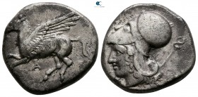 Akarnania. Uncertain mint or Epeiros, Ambrakia circa 435-380 BC. Stater AR