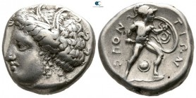 Lokris. Locri Opuntii 370-360 BC. Stater AR