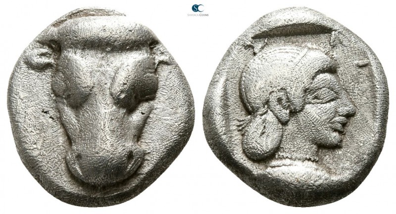 Phokis. Federal Coinage circa 490-485 BC. 
Triobol-Hemidrachm AR

12mm., 2,91...