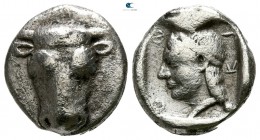 Phokis. Federal Coinage circa 478-460 BC. Hemidrachm AR