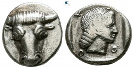 Phokis. Federal Coinage 457-446 BC. Triobol-Hemidrachm AR