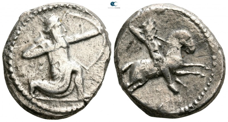 Caria. Achaemenid Period 350-334 BC. struck circa 350-341 BC
Tetradrachm AR

...
