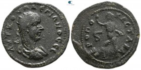 Cilicia. Hierapolis-Kastabala. Valerian I AD 253-260. Hexassarion Æ