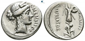C. Memmius C.f. 56 BC. Rome. Denarius AR