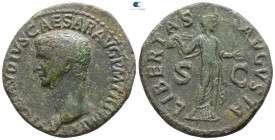 Claudius AD 41-54. Struck circa AD 50-54. Rome. As Æ