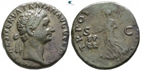 Trajan AD 98-117. Struck circa AD 100. Rome. As Æ