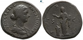 Lucilla AD 164-169. Rome. Sestertius Æ