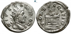 Divus Commodus after AD 193. Rome. Antoninianus AR