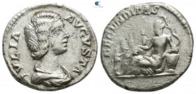 Julia Domna, wife of Septimius Severus AD 193-217. Struck circa AD 207-211. Rome. Denarius AR