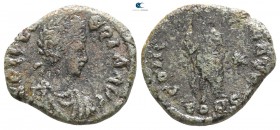 Aelia Pulcheria AD 414-453. Constantinople. Follis Æ