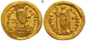 Leo I AD 457-474. Struck AD 462 or 466. Constantinople. 3rd officina. Solidus AV