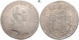Italy. Firenze. Pietro Leopoldo Habsburg Lorraine AD 1765-1790. Francescone AR 1779