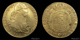 Lima. Carlos IV. 8 Escudos 1801 IJ. KM101