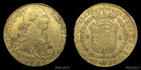 Lima. Carlos IV. 8 Escudos 1806 JP. KM101