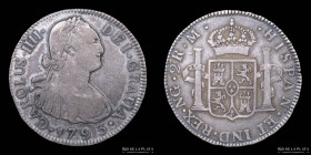Guatemala. Carlos IV. 2 Reales 1793 M. KM51