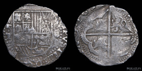 Potosi. Felipe IV. 8 Reales 1633 T. Macuquina. CJ 13.13