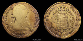 Potosi. Carlos III. 1 Escudo 1783/2 PR. CJ 64.12.1