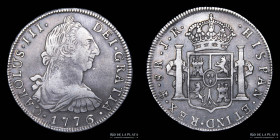 Potosi. Carlos III. 8 Reales 1776 JR. CJ 63.4