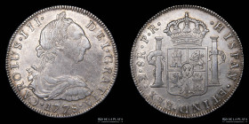 Potosi. Carlos III. 8 Reales 1778 PR. CJ 63.7.1