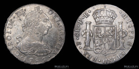 Potosi. Carlos III. 8 Reales 1782 PR. CJ 63.5
