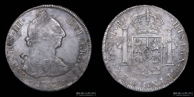 Potosi. Carlos III. 8 Reales 1787 PR. CJ 63.16