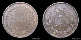 Argentina. Buenos Aires. 1 Decimo 1823 CJ 2