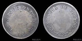 Argentina. Cordoba. 4 Reales 1844. CJ 47.1.2