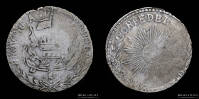 Argentina. Cordoba. 2 Reales 1844. CJ 49.4.14