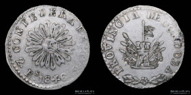 Argentina. Cordoba. 2 Reales 1846. CJ 53.5.4