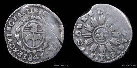 Argentina. Cordoba. 1 Real 1841 JPP. CJ 35.1.25