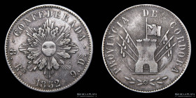 Argentina. Cordoba. 8 Reales 1852. CJ 63.1.7