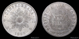 Argentina. Cordoba. 4 Reales 1852. CJ 65.1.2