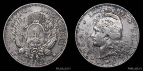 Argentina. 1 Peso 1883. Patacon. CJ 14