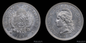 Argentina. 20 Centavos 1882. CJ 19