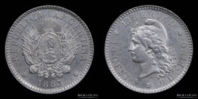 Argentina. 10 Centavos 1883. CJ 22