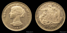Chile. 20 Pesos 1926. KM168