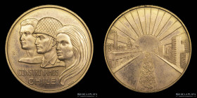 Chile. 1975. Construyamos Chile. Oro