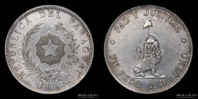 Paraguay. 1 Peso 1889. KM5