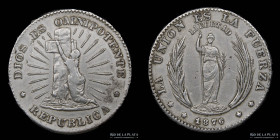 Peru. 1876. Medalla monetiforme. Dios es omnipotente