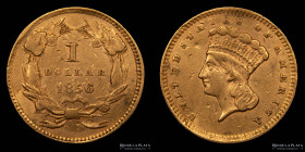 USA. 1 Dollar 1856. Large Indian Head. KM86