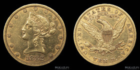 USA. 10 Dollars 1882 S. Coronet Head. KM102