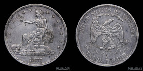 USA. 1 Dollar 1877 S. Trade Dollar. KM108