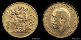 Sudafrica. 1/2 Sovereign 1925. KM20