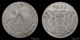 Danzig. 2 Gulden 1932. KM155