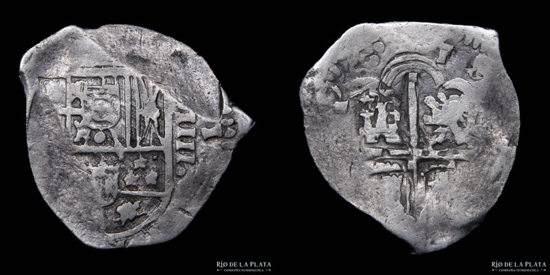 España. Felipe III (1598-1621). 4 Reales 1599. AG.930; 29mm; 13.4g. (F+)
Estima...